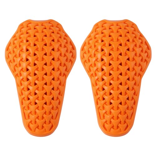 WOSAWE Removable Protective Pads Sets CE Approved Soft Motorcycle Jacket Insert Armor Equipment (Knee Pads)