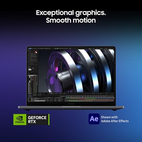 Image of Samsung Galaxy Book6 Ultra (Gray, 32GB RAM, 1TB SSD) | Intel Core Ultra 7 (Series 3) | 16 inch WQXGA+ Dynamic AMOLED 2X | NVIDIA Graphics | 30Hrs Battery Life | 120 Hz | Dolby Atmos Six Speakers | AI PC