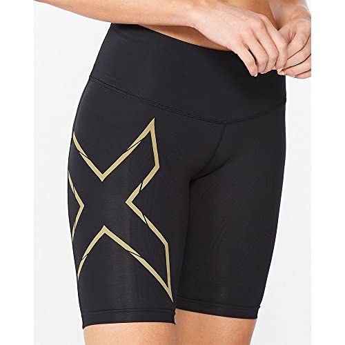 Mallas cortas de compresión 2XU Light Speed Mid-Rise de mujer 7