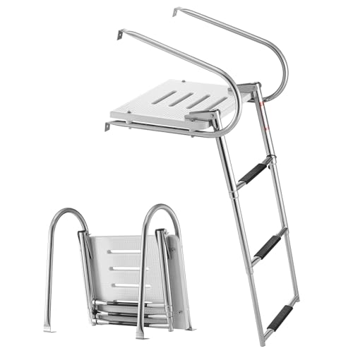 VEVOR 3-Step Stainless Boat Ladder