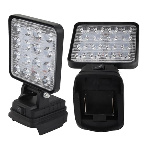Reflector de trabajo LED con interruptor E/S y chasis de ABS resistente 4