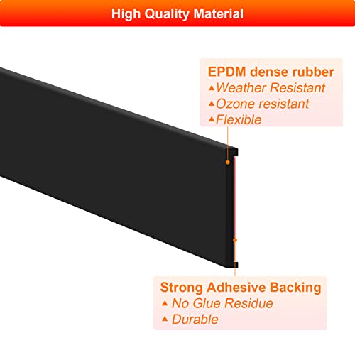 20Ft Universal Fender Flares Arches Wing Expander Car Wheel Arch Trim Car Wheel Eyebrow Anti-Collision Strip Self Adhesive Rubber Wheel Eyebrow Protector For Car And Truck Fender Flare Edge Trim #TOP2