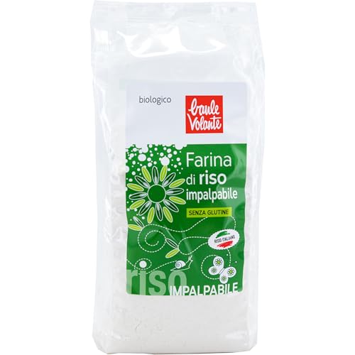 Baule Volante Farina di Riso Impalpabile biologica - Naturale e Senza Glutine - 375 g