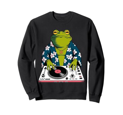 Funny Frog DJ Saying Groove Music Meme ���[���A �~���[�W�V���� �p�[�e�B�[ �g���[�i�[