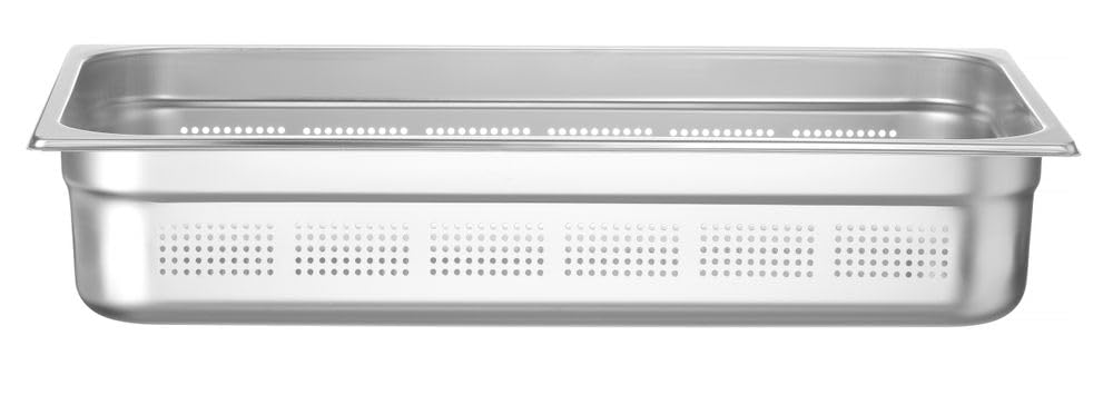 HENDI Gastronormbehälter, perforiert, 14L, GN 1/1, (H) 100mm, Edelstahl
