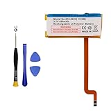 Vvuilsty 616-0229 616-0232 Battery,Rechargeable 0 Cycle Battery Compatible with iPod 5th - 7th Generation Video Classic A1136 A1238 6th 80GB 6.5th 120GB 7th 160GB 5th 30GB with Repair Tool Kits