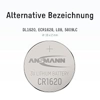 ANSMANN 5020072 Knofpzelle Batterie Lithium CR 1620 - 3V – Ansicht 2