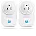 SZMDLX Smart Plug, Smart Outlet WiFi Plug Wireless Outlet WiFi Timer Plug Remote Control Smartphone Amazon Alexa Google Home No Hub Required (2 Pack)