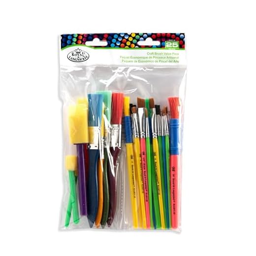 Royal & Langnickel RART-18 -Loisir Créatif - Pack de 25 pinceaux