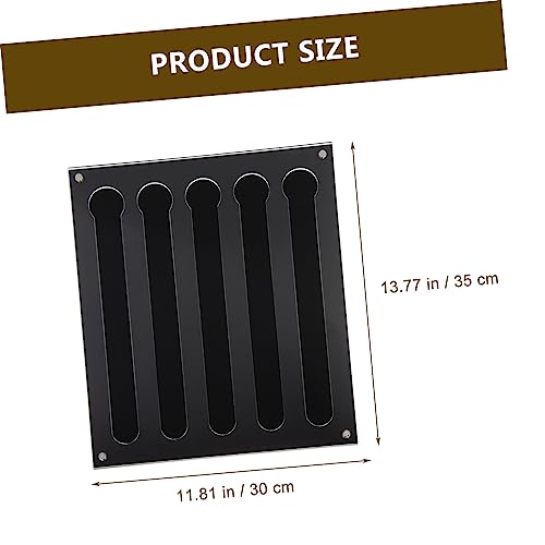 Porte-capsules Cabilock en acrylique premium avec support mural pour comptoir moderne