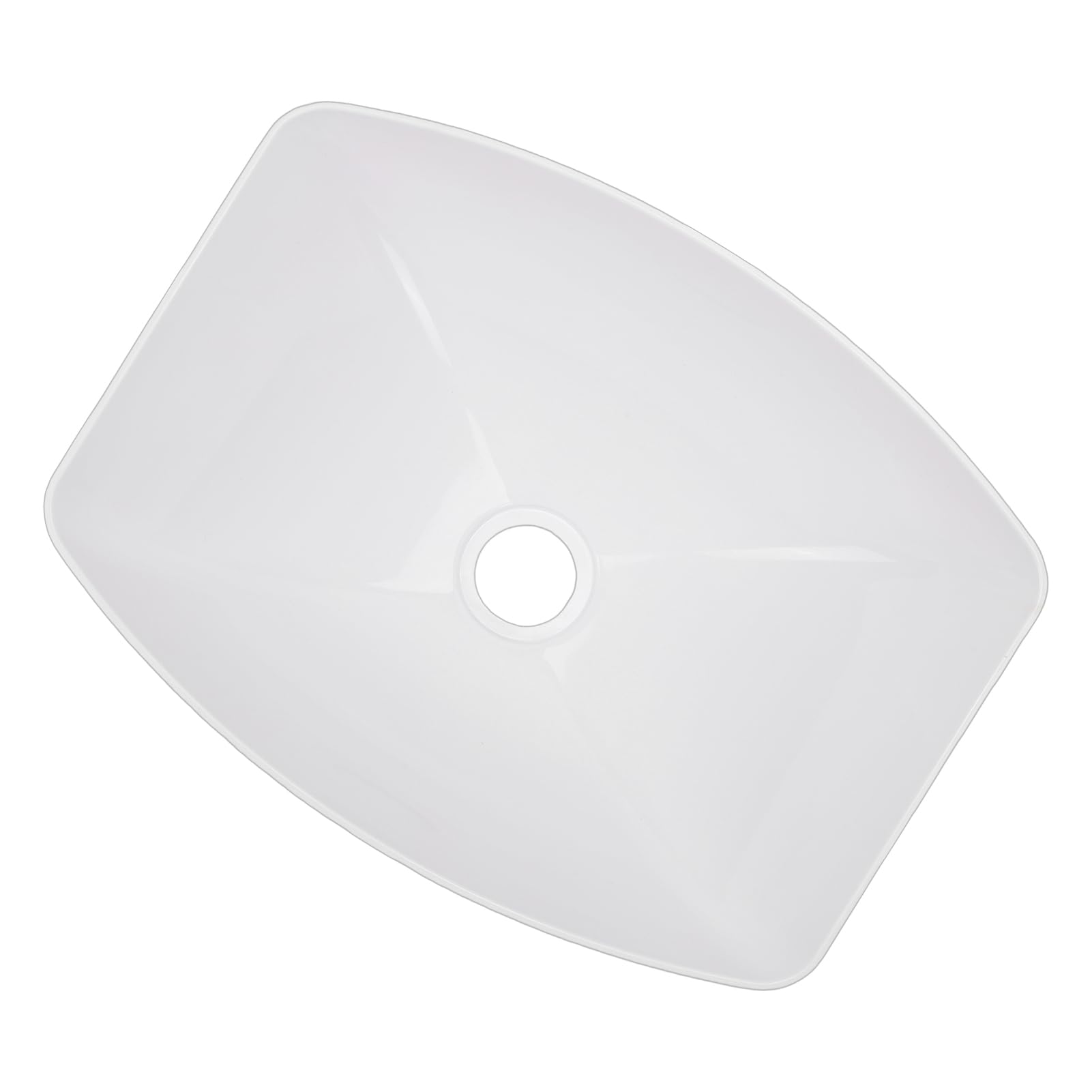 banapoy Lavabo a Mano Acrilico con Lavabo Incasso RV