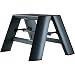 Hasegawa Ladders Ml1.0-1BK Step Ladder, Black
