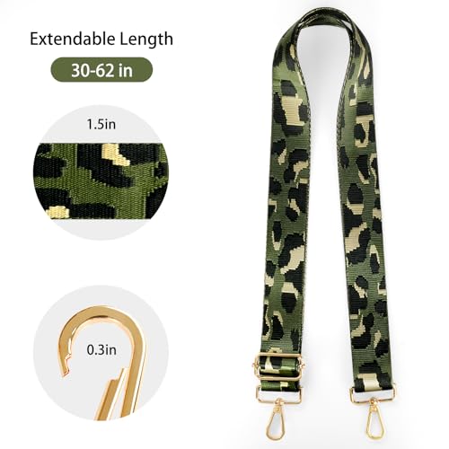 Image of Purse Straps Replacement Crossbody Straps for Purses,Wide Shoulder Strap for Bags Extender Guitar Straps for Handbags