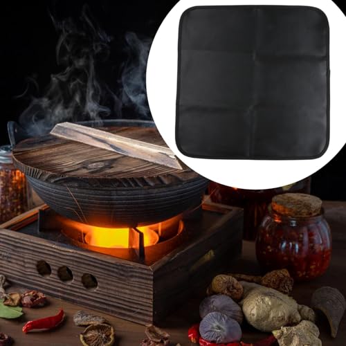 XLWLLNJ Tapete para lareira Tapete para fogo Tapete para grelha à prova de fogo Tapete para grelha d