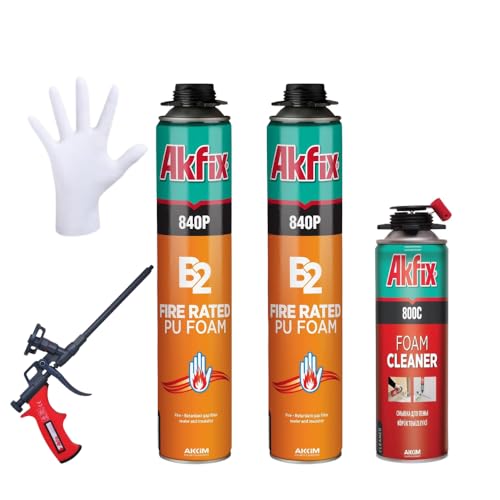 Akfix 840P Fire Block Spray Foam (2-Pack)