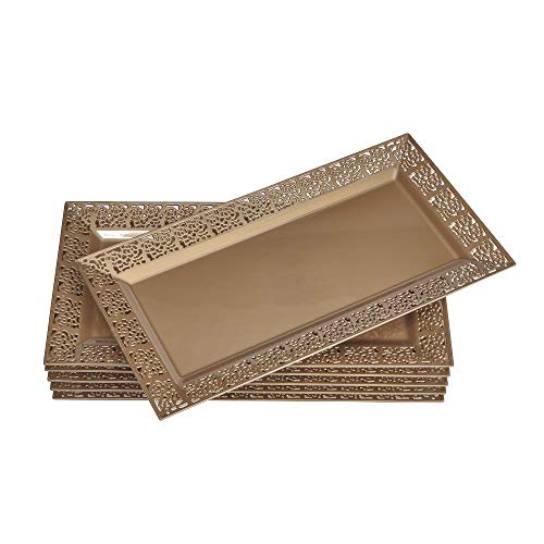 Wedding Trays. DISPOSABLE LACE TRAYS for Upscale Wedding and Dining
