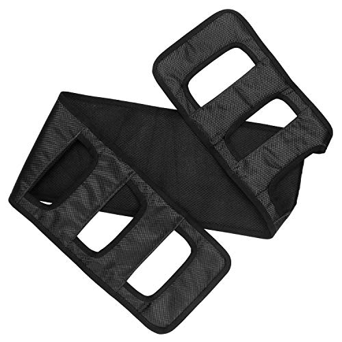 Transfer Board Patient Lift Gait Belt Transfer Sling Transferring Turning Handicap Bariatric Patient Patient Care Safety Mobility Aids Equipment (Black)