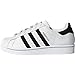 adidas Originals Superstar J Casual Low-Cut Basketball Sneaker (Big Kid),White/Black/White,5.5 M US Big Kid