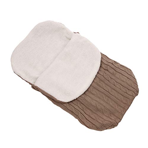 TOYANDONA 1 pç Saco de Dormir Respirável Tricô Quente Grosso Saco de Dormir Fleabag para Bebês Recém