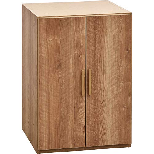 ワイエムワールド 食器棚 キッチン収納 幅60 完成品 日本製 ポーラ 木製扉 62-100011