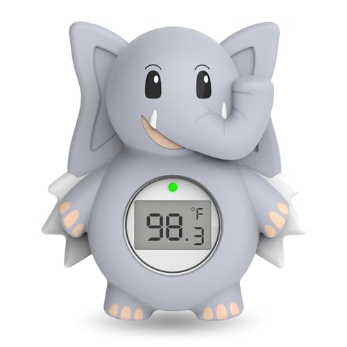 Image of Baby Bath Thermometer for Infants - Baby Water Thermometer for Bathtub Safety with Temperature Warning - Floating Bathing Tub Toy Gift for Newborn Toddlers Girls Boys Kids Mother