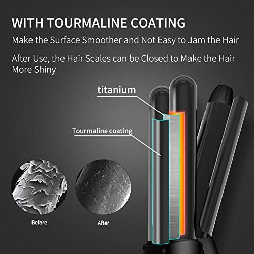 3 Barrel Hair Curling Iron Wand, Professional 22mm Advanced PTC Fast Heating Hair Waver Curler Upgrade Wheel Control LCD Display Ceramic Tourmaline Hair Wavig Styling Tools