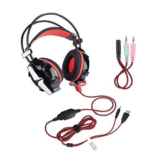 Special Gaming Headset with Mic Surrounding Stereo Subwoofer Over Ear Headphones Headphones with Mic