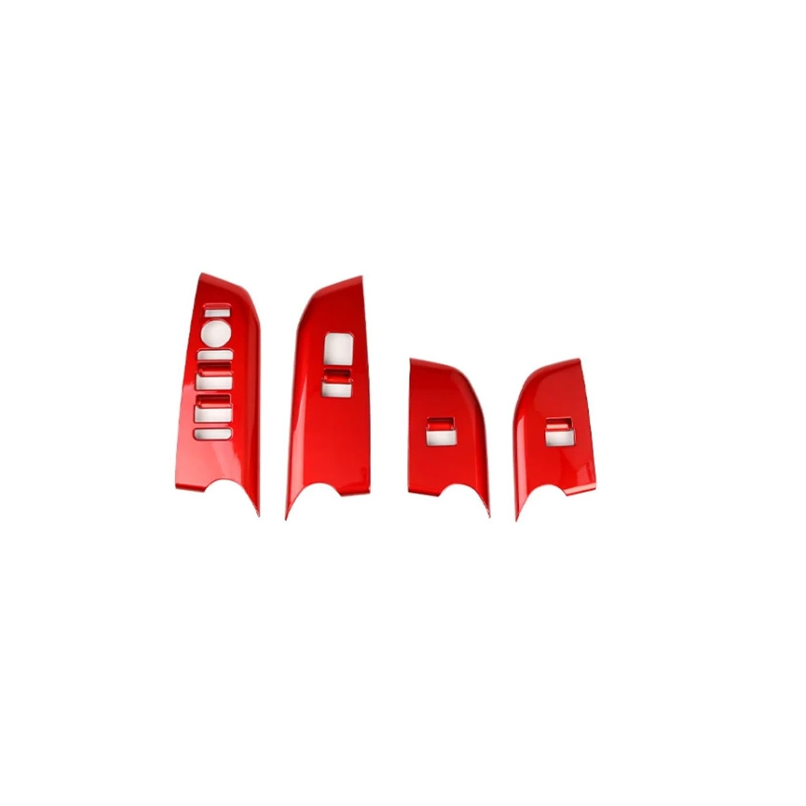Fit For Kia K4 2024 2025 2026 LHD Window Glass Lifting Switch Button Cover Door Armrest Trim Panel(LHD For Red)