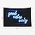 Decorative Wall Tapestry,Musesh Good Vibes Only Words in Neon Light for Bedroom Living Room Outdoor 80X60 Inch