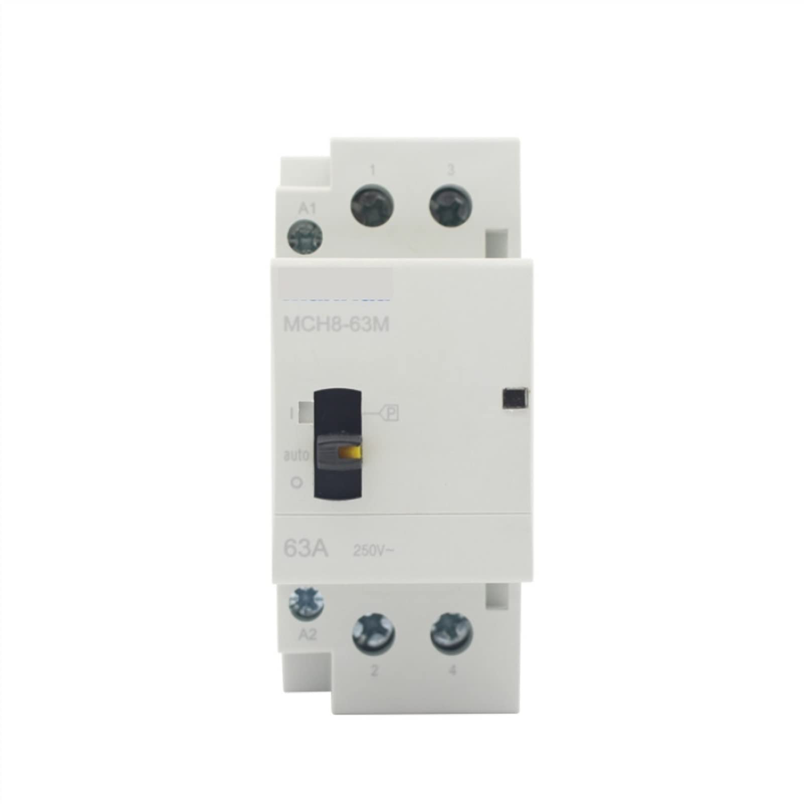 Contacteur modulaire 2P 63A avec commande manuelle pour sécuriser le tableau électrique