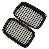 PANDABU Front Kidney Grille Grilles For BMW 3series E36 316 318 325 320 328 1992-1996 (Matte Black)