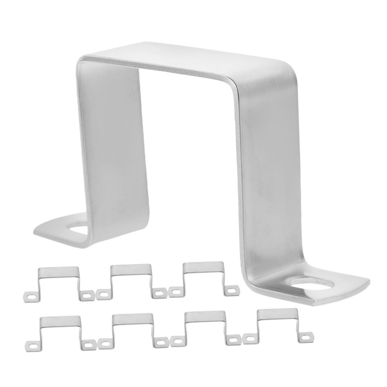 4 ensembles Collier De Serrage Carré Pour Conduit Collier De Serrage Pour Tuyau Pour Tuyau Flexible Fixation Pour Support De 8 pièces * 4