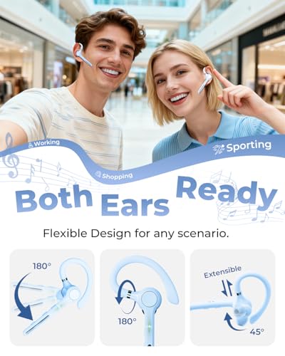 Ngsod Bluetooth Headset V5.4,USB Dongle Wireless Earpiece with Mic for Work - image 6