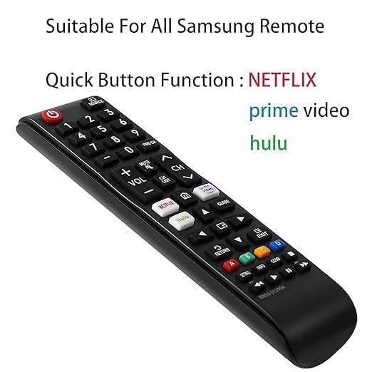 Image of Universal Remote Control for All Samsung TV Compatible All Samsung LCD LED HDTV 3D Smart TVs Models Remote