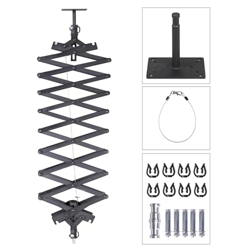 Image of DATOUBOSS 2M Drop Pantograph, Studio Lighting Hanging Equipment for Photography Studio Lighting Ceiling Rail System, Live Broadcast, Monolight, Softbox, Reflector, Umbrella (Drop Pantograph x 1Packs)