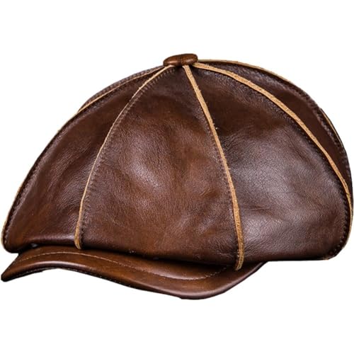 Béret Gavroche Ajustable en Cuir Véritable | Finis les Bonnets Ternes - 2