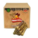 Cowdog Chews Rawhide Gourmet Meaty Rolls 7-8" (10 Count) – Premium Dog Treats with Savory Beef Filling, Long-Lasting Chew for Aggressive Chewers, High-Protein, Natural Ingredients