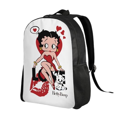 ビンテージ 1993年 ベティーブープ レザー リュック バッグ bettyboop-backpack4.jpg
