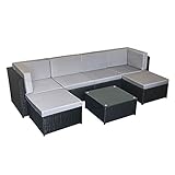 Couleurs : Revêtement : noir - Coussins : gris