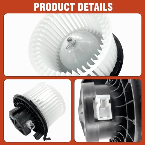 Image of AC Heater Blower Motor with Fan Fit for Nissan Versa 2007 2008 2009 2010 2011 2012,Replacement for OE# 700287, 27226EE91C