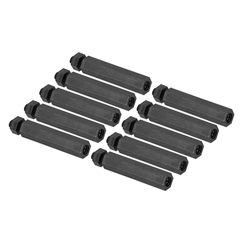 PATIKIL M3 Nylon Hex Standoff Screws Nuts, 1Set/100Pack PCB Male Female Threaded Kit for Motherboards Computer Cases