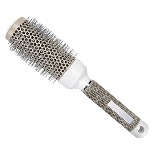 Round Barrel Ionic Hair Brush with Nano Thermal Ceramic for Hair Drying Styling Curling 2 inch by Yolika