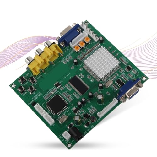 Placa Convertidora RGB a VGA CGA EGA YUV para Juegos Clásicos Arcade 6
