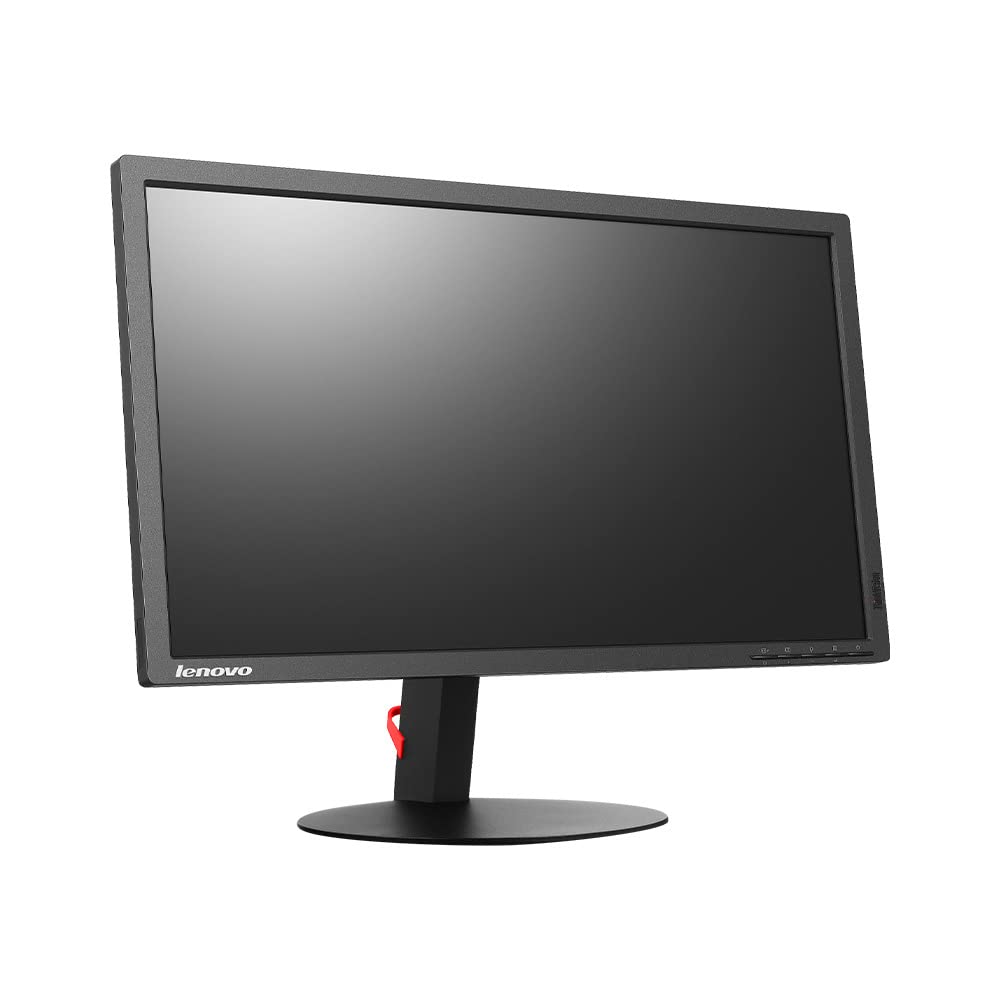 Monitor LCD Lenovo ThinkVision T2424P - 24-calowy IPS 1920x1080 - HDMI Display Port VGA - Regulowana podstawa (odnowiona)