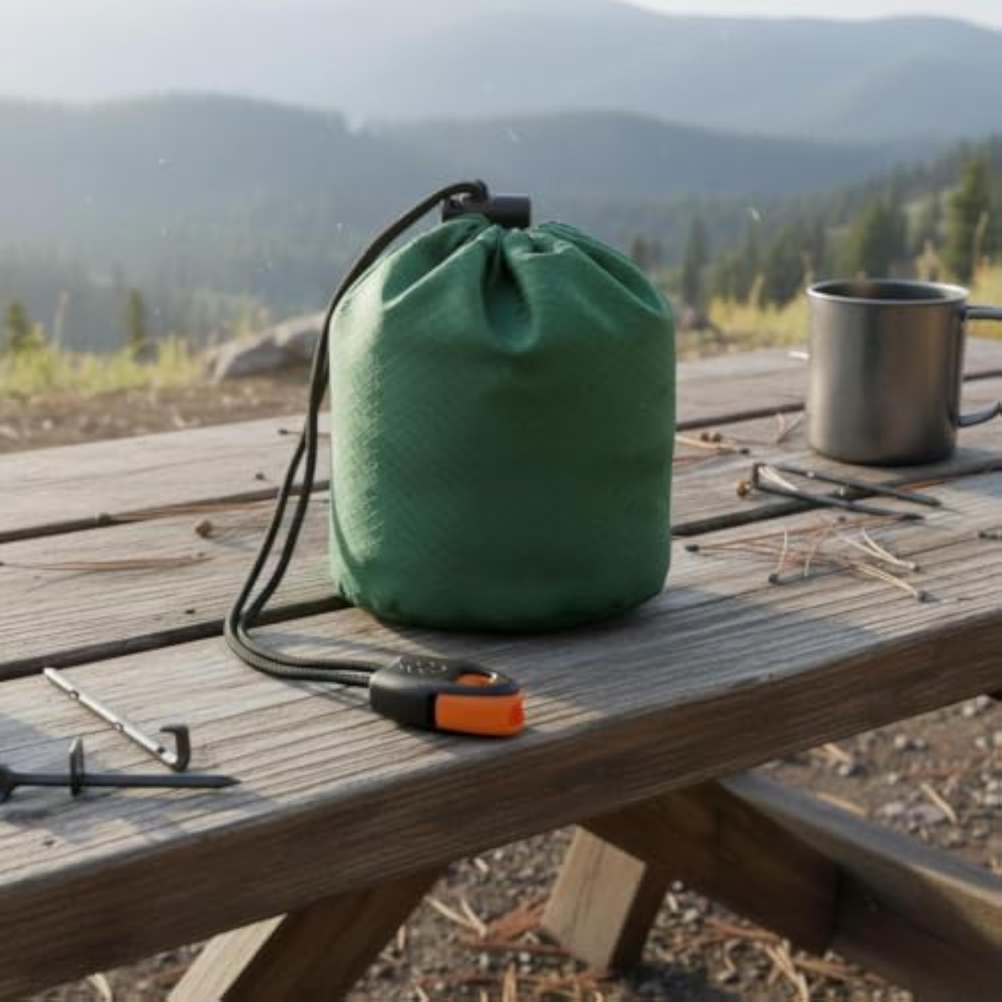 Emergency Sleeping Bag Drawstring Pouch