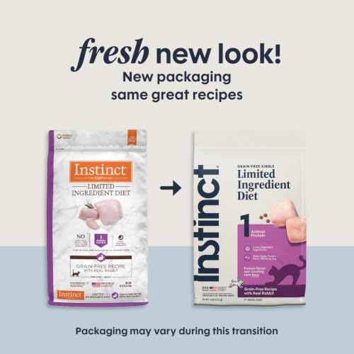Image of Instinct Limited Ingredient Diet Dry Cat Food, Real Rabbit, 10 lb. Bag