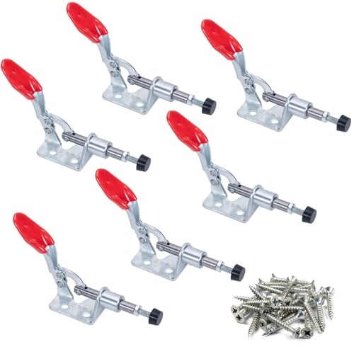 Image of 6-Pack 301A Push Pull Toggle Clamp, 99 lb Holding Capacity