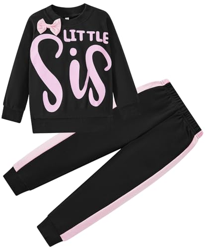 Image of Girls 2 Piece Outfits Toddler Girls Leopard Print T-Shirt and Leggings Set School Outfits Girl Clothes Fall Sets