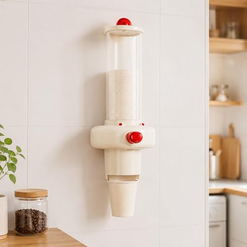 Rangement compact pour gobelets avec caméra visible et accès facile - 6