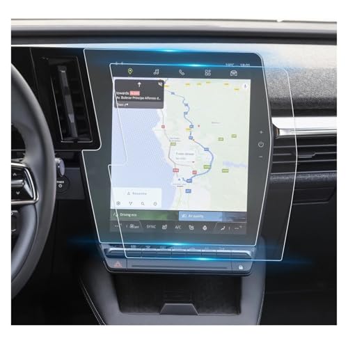 Protection d'écran pour système de navigation automobile Megane E-Tech Nano